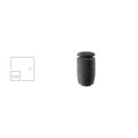 SMALL 2-STAGE FOAM WINDSCREEN (BLACK)